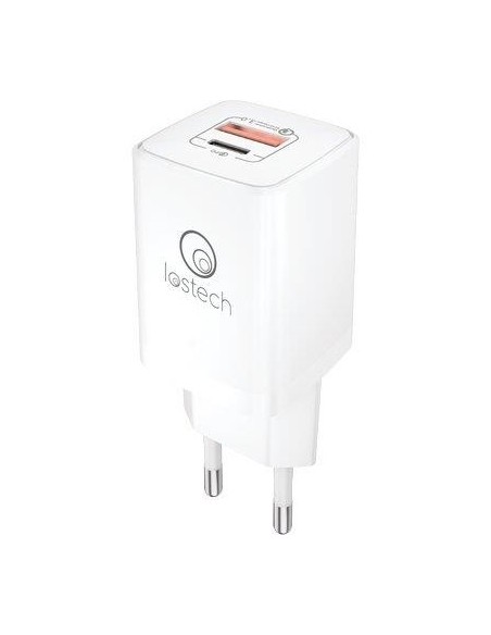CARICABATTERIA SMARTPHONE LS-NC08 LOSTECH VOLT 230 WATT 20 1 PRESA USB + 1 PRESA TYPE C
