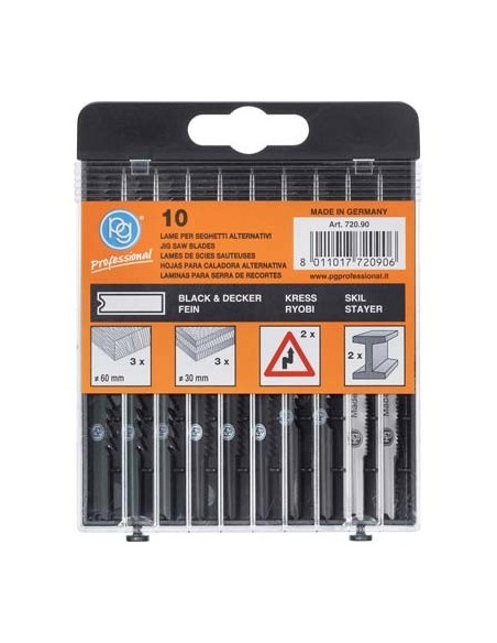 LAME SEGHETTO ALTERNATIVO ATT BLACK DEKER 720.90PG LEGNO+FERRO MIX CF - PZ 10