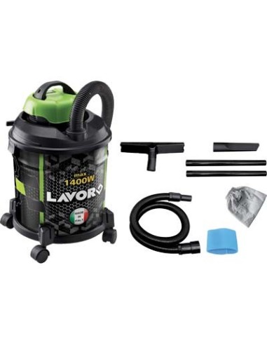 BIDONE ASPIRATUTTO JOKER 1400 S LAVORWASH VOLT 230 WATT 1200 LT 20