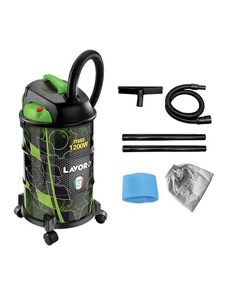 BIDONE ASPIRATUTTO RUDY 30S LAVORWASH VOLT 230 WATT 1200 LT 30