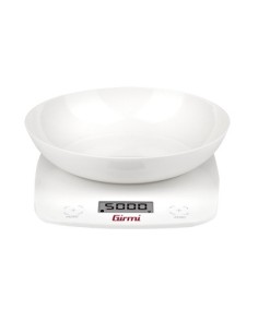 BILANCIA DIGITALE CUCINA PS01 GIRMI KG 5/GR 1 + CIOTOLA 2XAAA NON INCLUSE