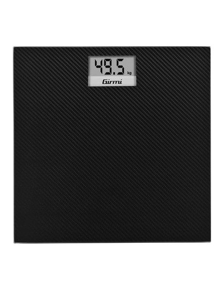 BILANCIA DIGITALE PESAPERSONE BP27 GIRMI VETRO CM 30 KG 150 1XCR2032 NON INCLUSA