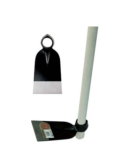 ZAPPA OCCHIO TONDO 016 + MANICO ORSATTI ACCIAIO FORGIATO/FAGGIO GR 600 MM 105X155 H.CM 130