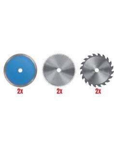 DISCHI SEGA CIRCOLARE MINI TC-CS 860 EINHELL MM 85 CF - PZ 6