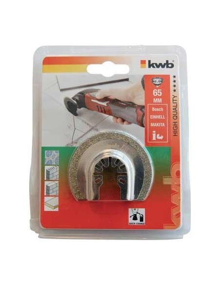 LAMA SEMICIRCOLARE DIAMANTATA X MULTIFUNZIONE UNIVERSALE MM 65