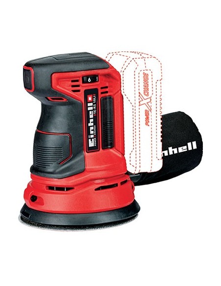 LEVIGATRICE ROTORBITALE BATTERIA TE-RS18LI EINHELL VOLT 18 X-CHANGE SOLO CORPO MACCHINA