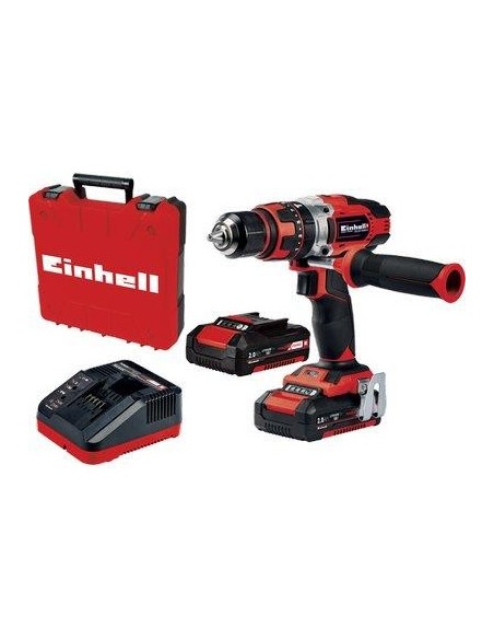 TRAPANO AVVIT PERCUS BATTERIA TE-CD18-48LI EINHELL VOLT 18X2 AH 2 X-CHANGE +VALIGIA