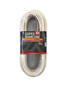 CAVETTO ACCIAIO ZINCATO SUPER BIANCONE MM 5,0 MT 20