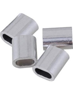 MORSETTO X FILO NYOFIL SELF ALLUMINIO MM 4 CF - PZ 4