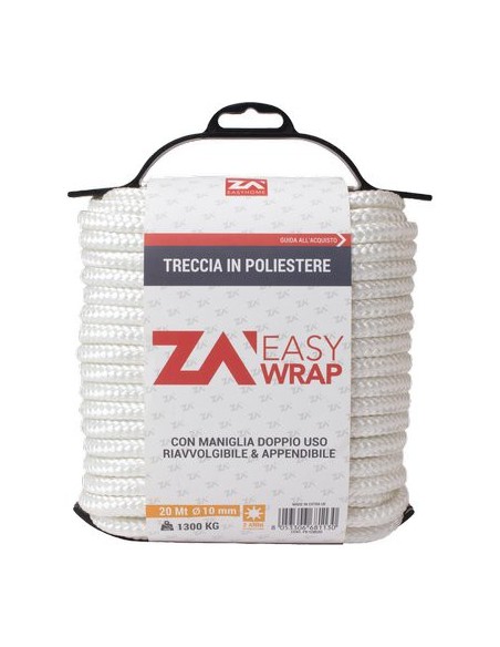 CORDA TRECCIA NYLON SELF 1 CALZA AD AGHI D.MM 10 L.MT 20