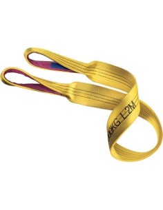 CINGHIA SOLLEVAMENTO ROBUR ASOLE RINFORZATE KG.3000 L.MT 6 GIALLO