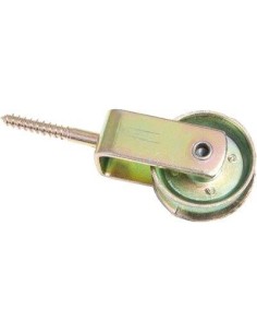 CARRUCOLA ZAMA OTTONATA + VITE SELF ZINCATA D.MM 30