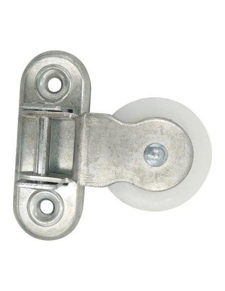 CARRUCOLA NYLON STAFFA GIREVOLE SELF ZINCATA D.MM 60