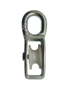 PULEGGIA NYLON SELF OCCHIOLO NICHELATO D.MM 60