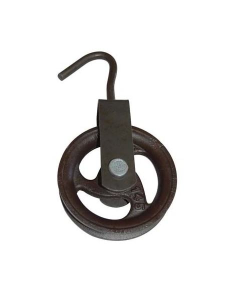CARRUCOLA GHISA GANCIO FERRO D.MM 120