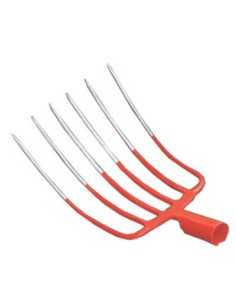 FORCA FIENO ORSATTI ACCIAIO FORGIATO DENTI 6