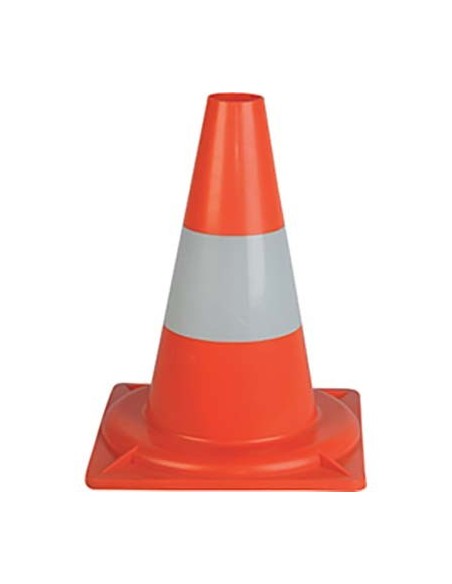 CONO STRADALE PE BIANCO/ARANCIO H.CM 33