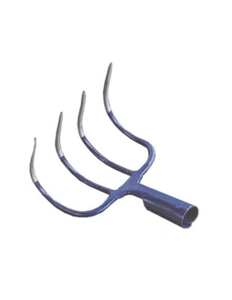 FORCA CURVA A RAMPINO ORSATTI ACCIAIO FORGIATO DENTI 4