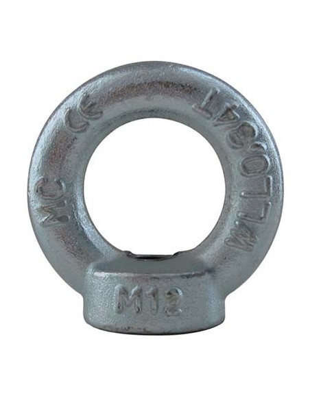 GOLFARE FEMMINA ZINCATO DIN582 M12 O.MM 30