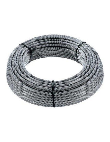 FUNE ACCIAIO ZINCATA MAXIROLL D.MM  2 L. MT 100