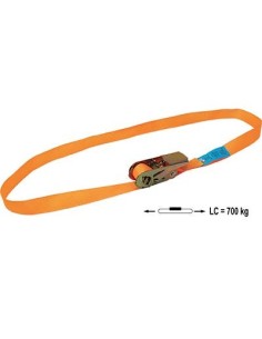 CINGHIA AD ANELLO + CRIC EFFE L.MT 5,0 H.MM 25 KG 700