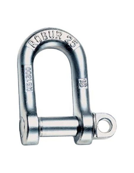 GRILLO DRITTO ZINCATO 8025 ROBUR MM  6 L. MM 25X12