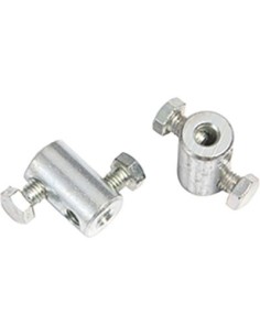 MORSETTO ZINCATO DOPPIA VITE LATERALE SELF MM  4,5 CF - PZ 4