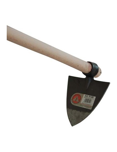 ZAPPA ROMANA OCCHIO TONDO 012 + MANICO ORSATTI ACCIAIO FORGIATO/FAGGIO GR 600 MM 190X190 H.CM 130