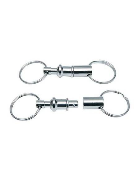 PORTACHIAVE STACCA ATTACCA DOPPIO ANELLO CF - PZ 12