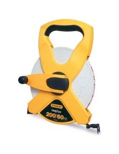 ROTELLA METRICA TELAIO APERTO STANLEY NASTRO FIBERGLASS MM 13 ML 60 2-34-795