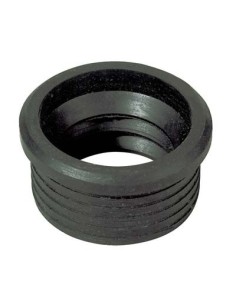 MORSETTO CURVA TECNICA GOMMA NERA MM 46X26/32