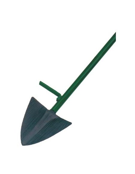 VANGA SPLUGA + MANICO ACCIAIO FORGIATO SX CM 24X25 H.CM 148