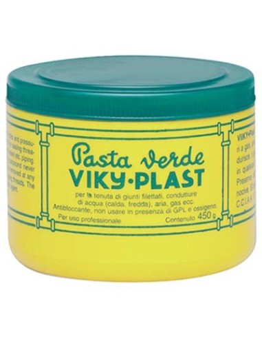 PASTA VERDE VIKY PLAST GR 450