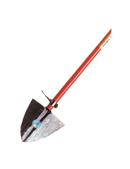 VANGA ROMA EXTRA + MANICO FALCI ACCIAIO FORGIATO CM 22X23 H.CM 144