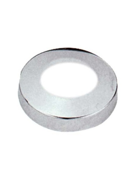 ROSETTA CR OVALE OTTONE CROMATO F.MM 30X38