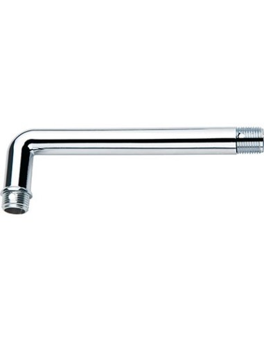 BRACCIO DOCCIA EFFE ACCIAIO INOX 1/2M MM 10 CM 30