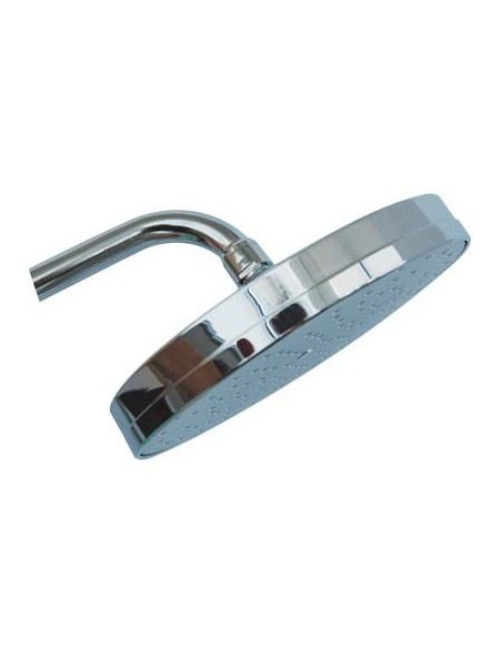 SOFFIONE DOCCIA + SNODO STYLE ABS CROMATO 1/2F MM 200