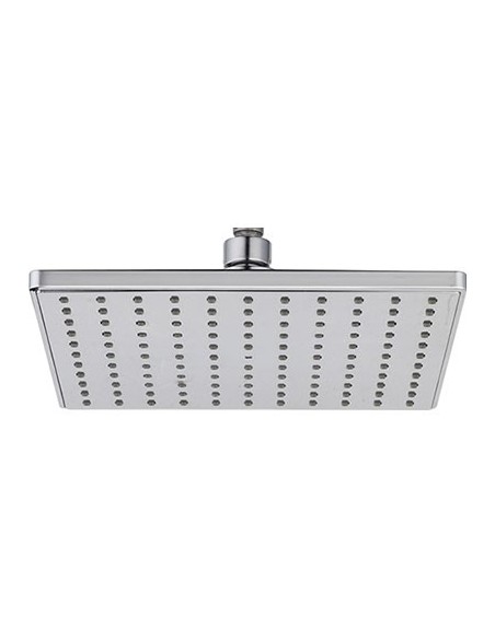 SOFFIONE DOCCIA + SNODO FELCE EFFE ABS CROMATO 1/2F MM 200X200