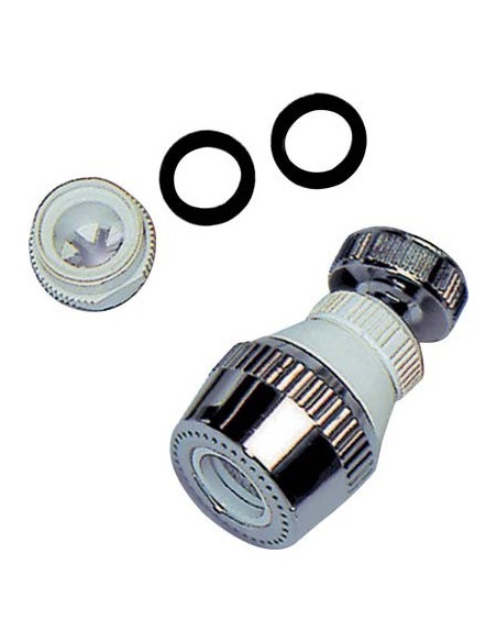 DOCCETTA AERATORE + SNODO CM 7 F22X1 + ADATTATORE M24X1