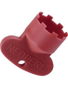 CHIAVE AERATORE CACHE HONEYCOMB JR NEOPERL PLASTICA ROSSA M21.5X1