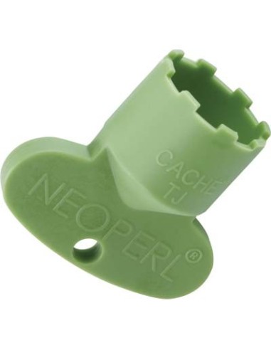 CHIAVE AERATORE CACHE HONEYCOMB TJ NEOPERL PLASTICA VERDE M18.5X1