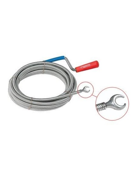 STURALAVANDINO A MOLLA + GANCIO ROTHENBERGER ACCIAIO MT 10