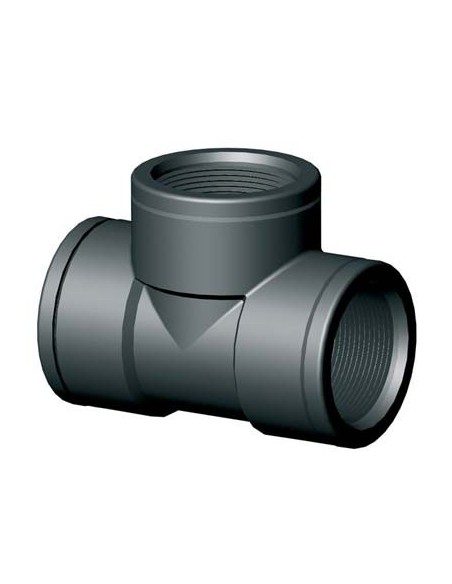 TEE PN FILETTO FEMMINA IRRITEC 3/4X3/4X3/4F - CONFEZIONE 25 PEZZI