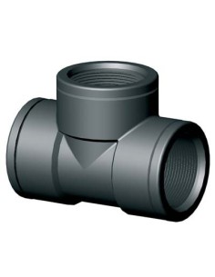 TEE PN FILETTO FEMMINA IRRITEC 1"X1"X1"F - CONFEZIONE 25 PEZZI