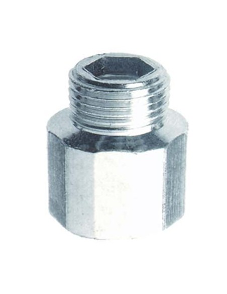 MANICOTTO RIDOTTO MF ACCIAIO ZINCATO 246Z OTER 3/8MX1/2F + MM 15