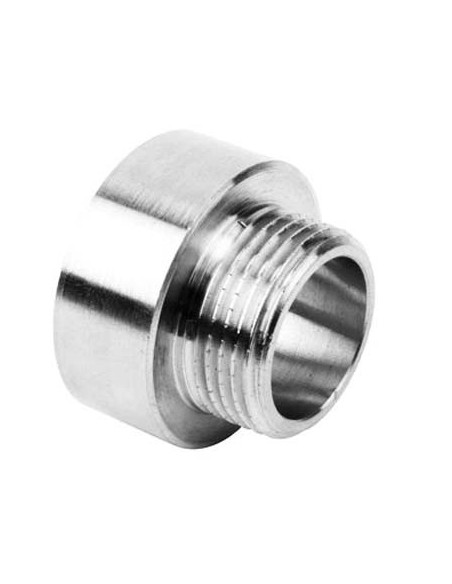 MANICOTTO RIDOTTO MF OTTONE CROMATO 246 GEBO 1"MX1"1/4F