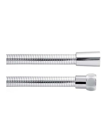 FLESSIBILE DOCCIA CHROMALUX METALLIC PARIGI METALLO/PVC CM 150 GHIERA CONICA 1/2F