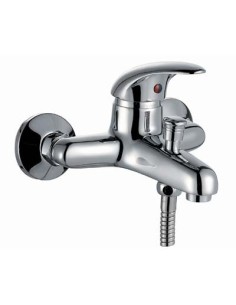 MISCELATORE VASCA START H25 CROLLA OTTONE CROMATO