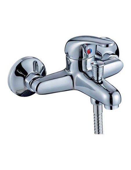 MISCELATORE VASCA SIRIO H23 CROLLA OTTONE CROMATO