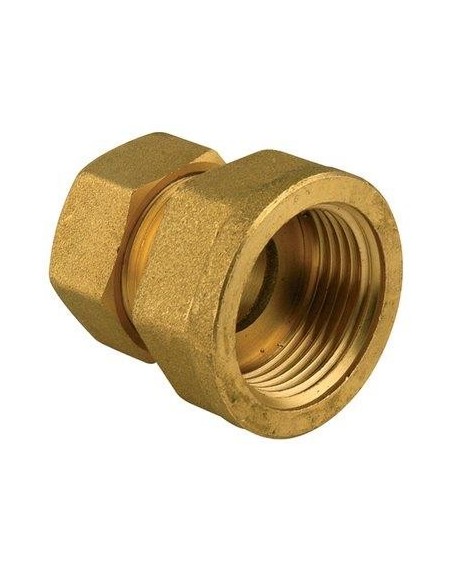 STRINGITUBO FILETTO FEMMINA X RAME OTTONE MM 12X1/2F